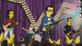 Weezer will be on <i>The Simpsons </i>this Sunday night